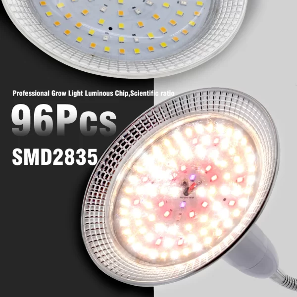 E27 18W Full Spectrum LED Grow Light Sunlike Phytolamp Bulb for Plants Flower Greenhouse Tent Hydroponic - Image 3