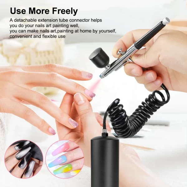 Airbrush with Compressor Airbrush Painting Mini Spray Gun for Painting Electric Paint Gun Airbrush Compressor Paint Spray Gun - Image 5