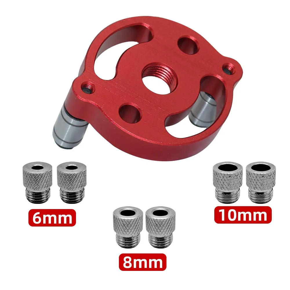 3-10mm Dowel Jig Kit - Self Centering Drill Guide Locator with 8 Steel Bushing - Image 9
