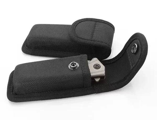 Black Sheath Fold Knife Plier Bag Pouch Case Sheath Nylon Belt Loop Pocket Carry Storage Flashlight Holder Waist Pack - Image 17