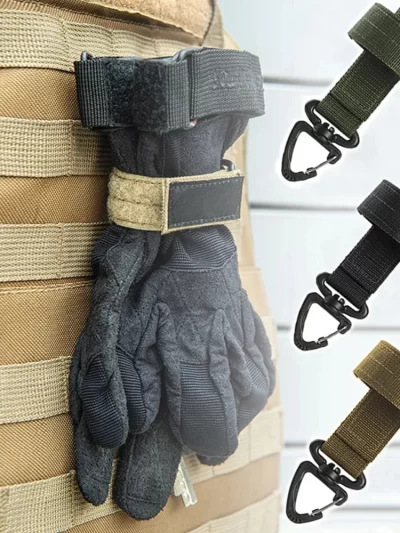 Multi-purpose Nylon Gloves Hook Work Gloves Safety Clip