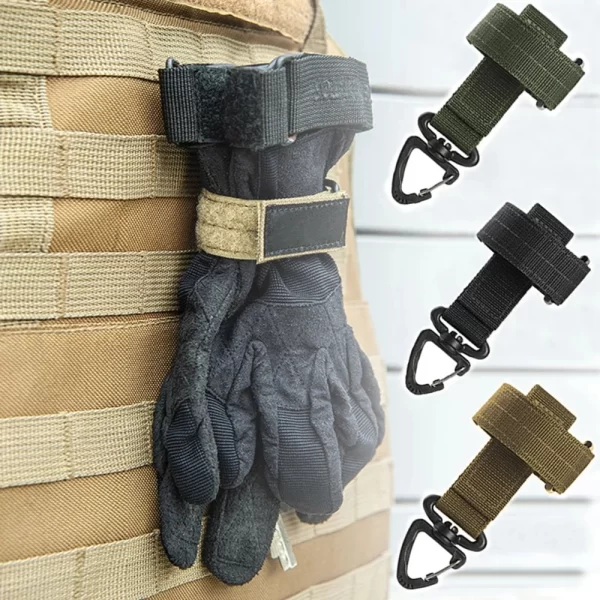 Multi-purpose Nylon Gloves Hook Work Gloves Safety Clip