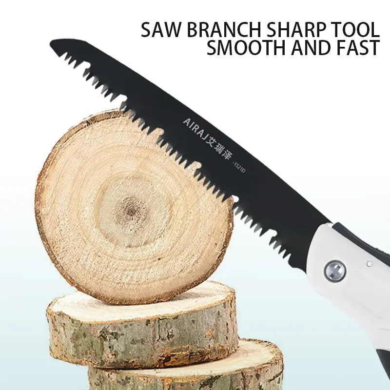 AIRAJ Woodworking Folding Saw Multifunction Cutting Wood Sharp - Image 2