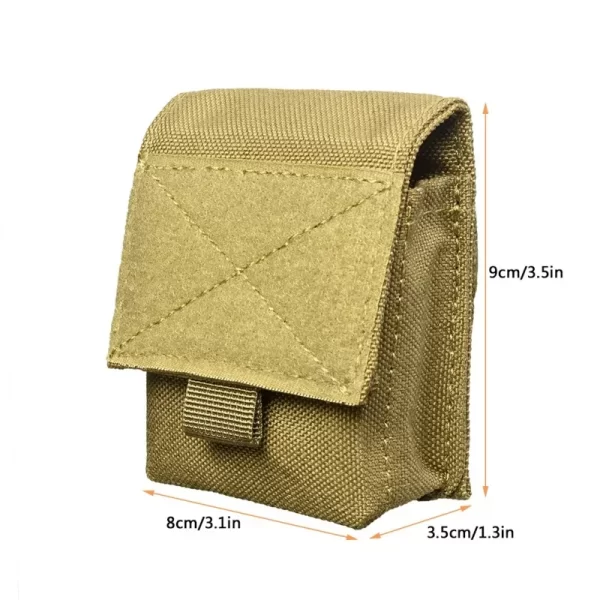 Tactical Molle EDC Pouch Magazine Cigarette Pouch Waist Pocket Airsoft Ammo Bag - Image 5