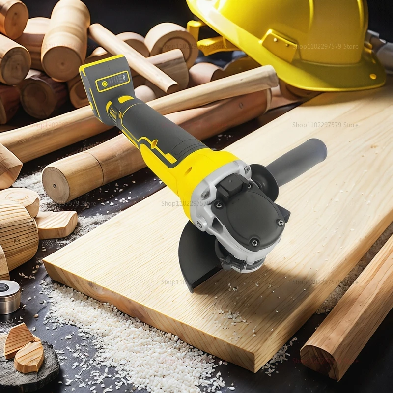 125mm Flat Head Angle Grinder Bare Tool Brushless Power Tool for Metal Cutting - Image 2