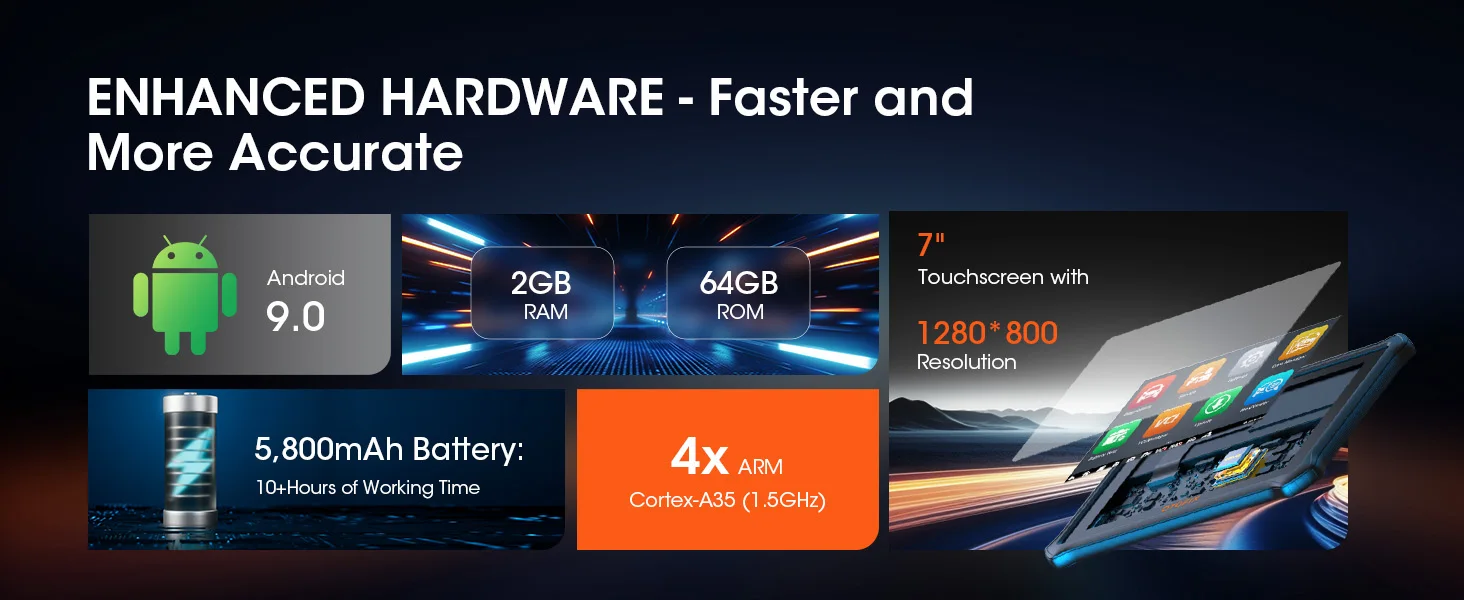 OTOFIX D1 Lite Bluetooth Scanner Bidirectional Diagnostic Tool 2 Year Free Update All System Diagnostic Scanner AutoAuth FCA SGW - Image 8