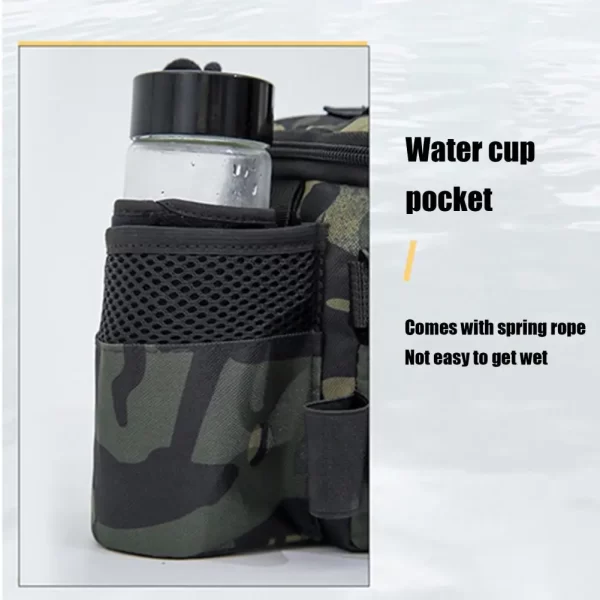 Fishing tackle, shoulder bag, storage bag, portable fishing rod holder - Image 18