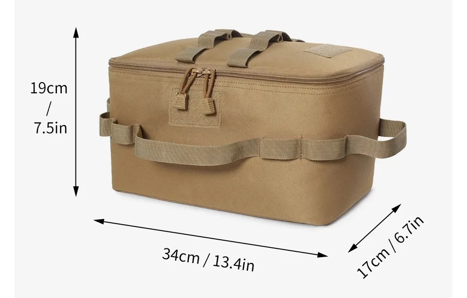 Outdoor Camping Gas Tank Storage Bag Large Capacity Ground Nail Tool Bag - Image 15