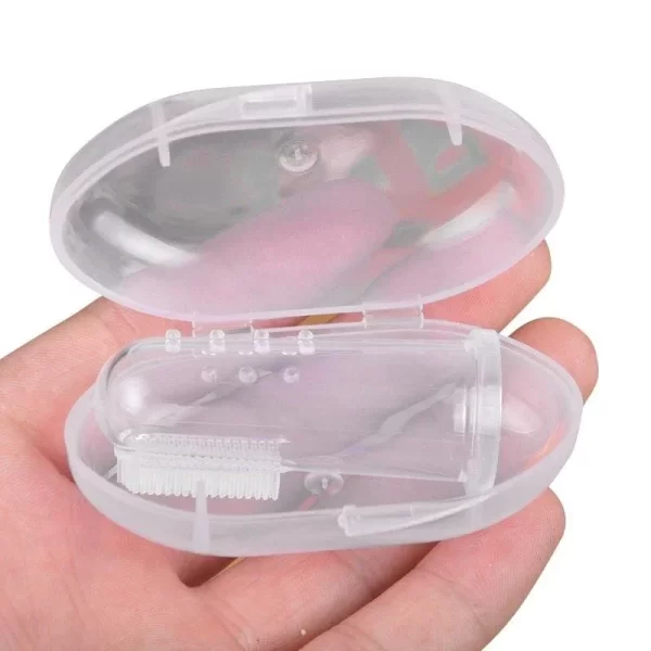 Super Soft Pet Finger Toothbrush Teddy Dog Brush - Image 11