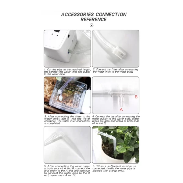WIFI Intelligent Watering Device Double Pump Timed Automatic Drip Irrigation System - Image 26