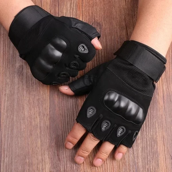 Half Finger Men's Gloves Outdoor Military Tactical Gloves - Image 5