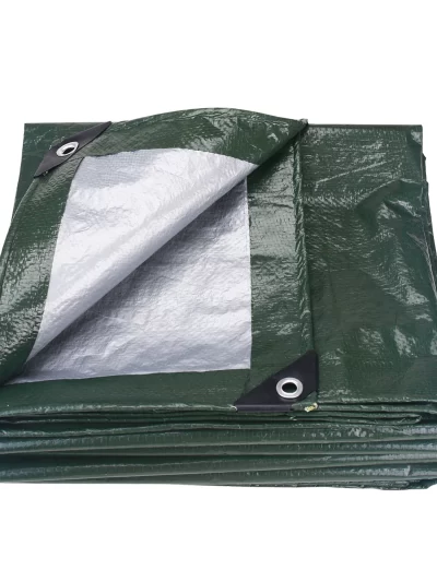 Large Tarpaulin Waterproof Heavy Duty 5x4m/3x2m Tarp Rain Cover Reinforced
