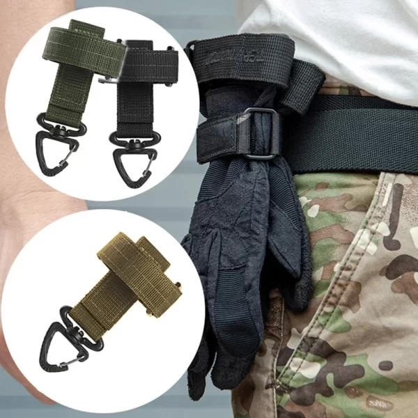 Multi-purpose Nylon Gloves Hook Work Gloves Safety Clip - Image 4