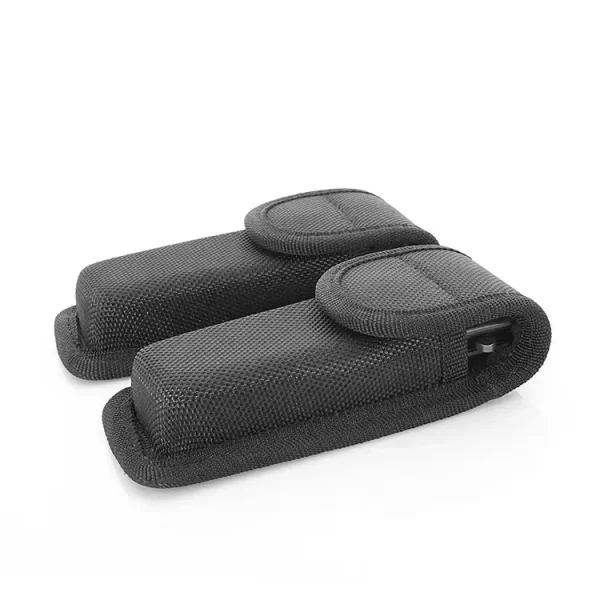 Black Sheath Fold Knife Plier Bag Pouch Case Sheath Nylon Belt Loop Pocket Carry Storage Flashlight Holder Waist Pack - Image 16