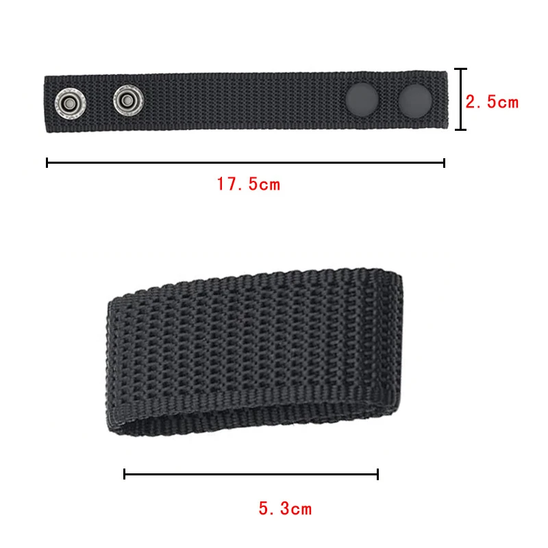 4Pcs Multi Functional Tactical Belt Double Nylon Buckle Portable Belts - Image 6