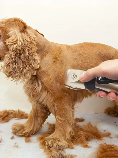 Pet Hair Trimmer Kit Electric Precision Clippers Perfect for Professional Grooming at Home
