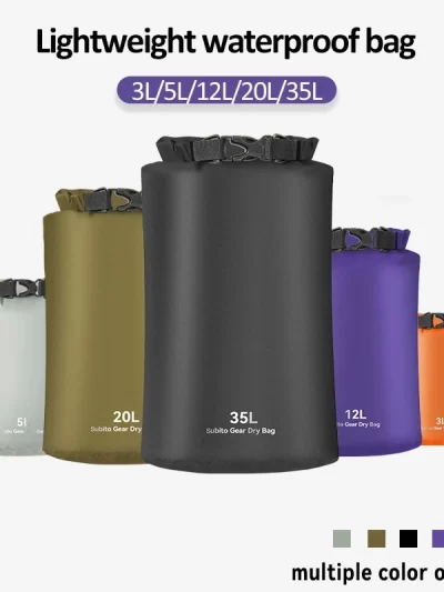 3L/5L/12L/20L/35L Waterproof Dry Bag Sack Outdoor Ultralight Clothes Storage Bag