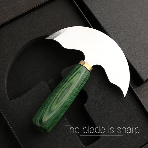 MIUSIE Professional Leather Knife Half Round Blade Leather Craft Knife - Image 15