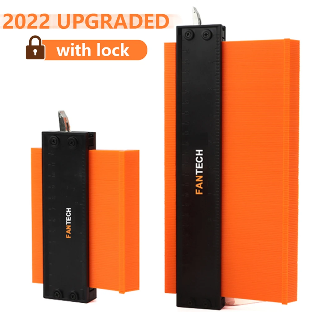 Contour Gauge Shaping Wood Measure Ruler Tiling Laminate Tiles Irregular Shape Duplicator