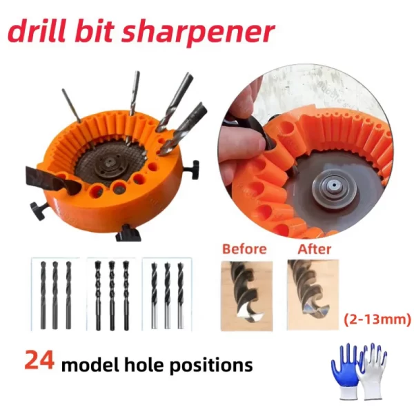 Upgrade 118 Degree Angle Grinder Drill Bit Sharpener - Image 9
