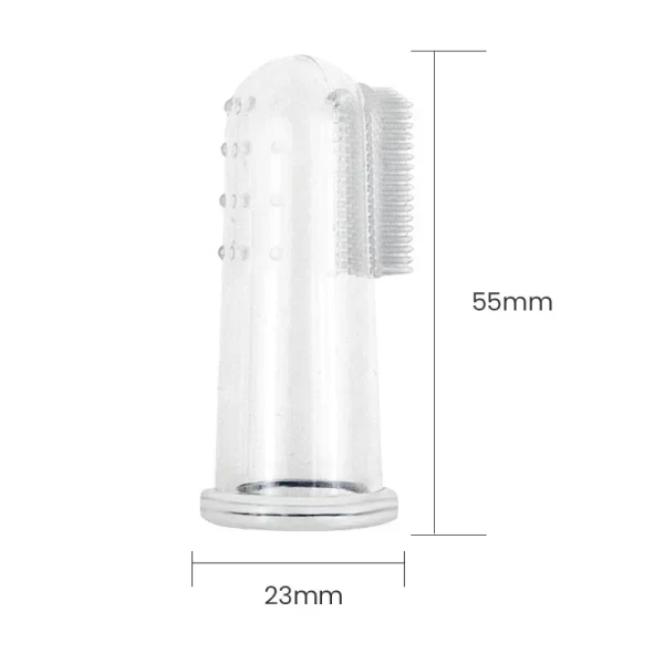 Super Soft Pet Finger Toothbrush Teddy Dog Brush - Image 14