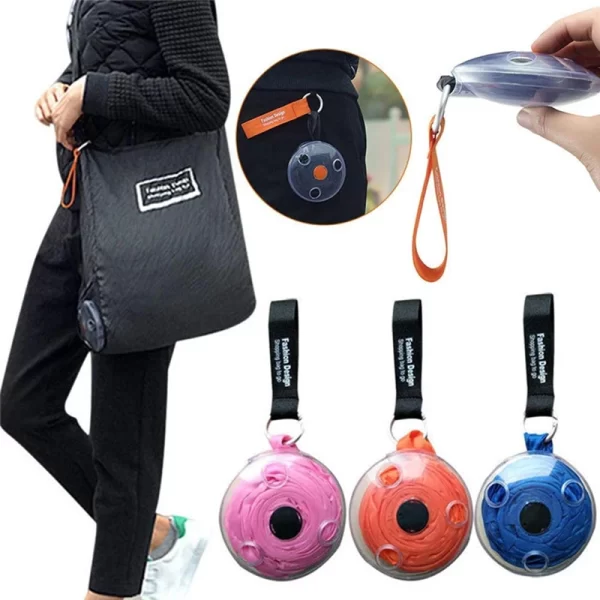 Multifunctional Shopping Storage Bag, Eco, Reusable, Super Small, Portable, Folding,