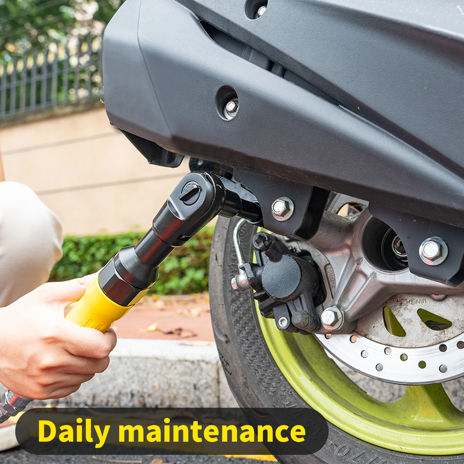 1/2 3/8 1/4 Inch Pneumatic Wrench Air Ratchet Air Wrench Pneumatic Tools Spanners Air Tools With A EU Connector - Image 6