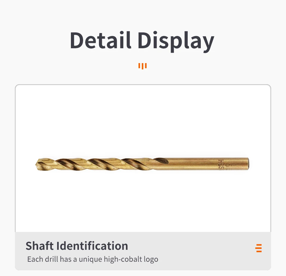 Cobalt High Speed Steel Twist Drill Bit M35 Stainless Steel Tool Set Of Drills Accessories For Metal Stainless Steel Drilling - Image 29