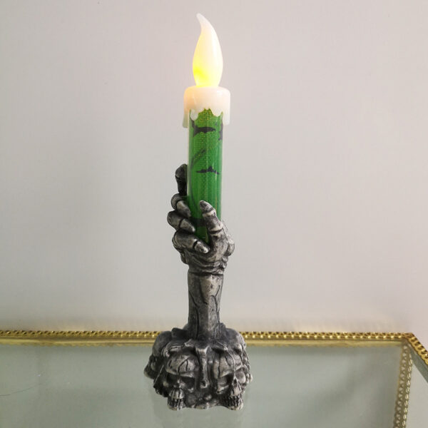 Halloween Skeletons Ghost Party Candles Pumpkin Party Happy Halloween - Image 11