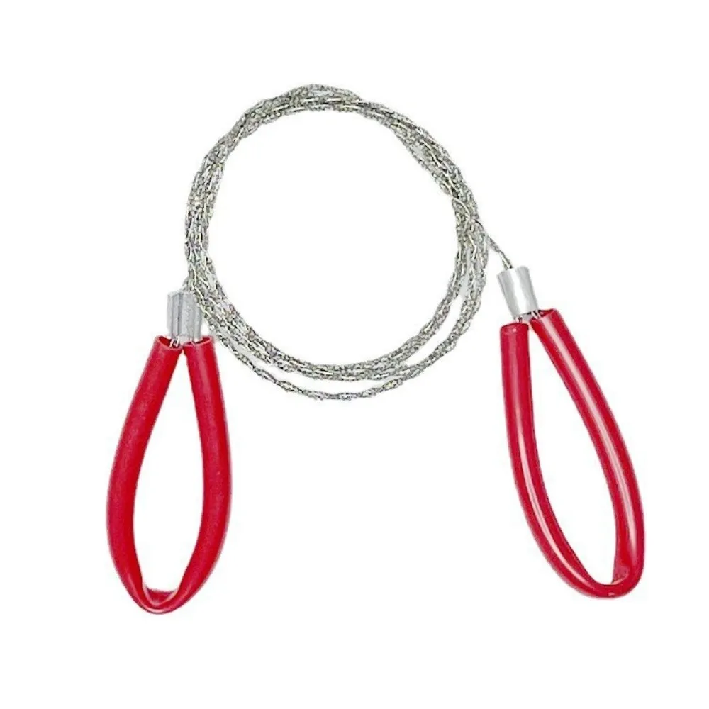 4-strand Stainless Steel Wire Saw with Handle Strong Outdoor Camping Survival Tool - Image 15