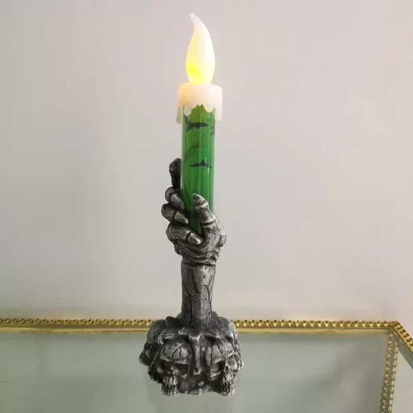 Halloween Skeletons Ghost Party Candles Pumpkin Party Happy Halloween - Image 8