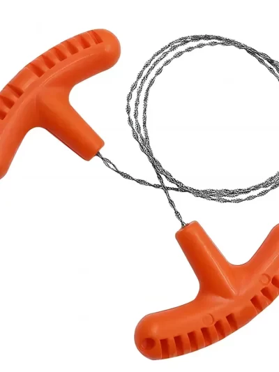 Manual Steel Rope Chain Saw  Survival Gear