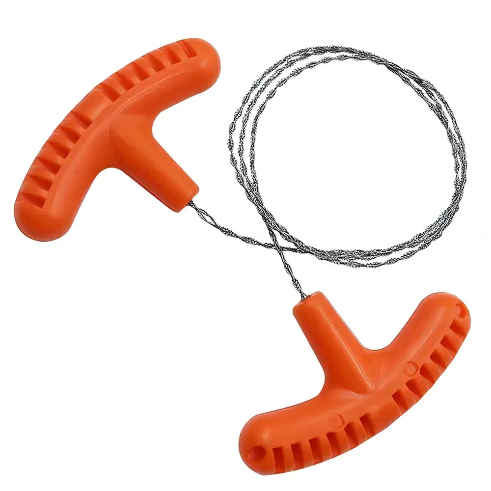 Manual Steel Rope Chain Saw  Survival Gear
