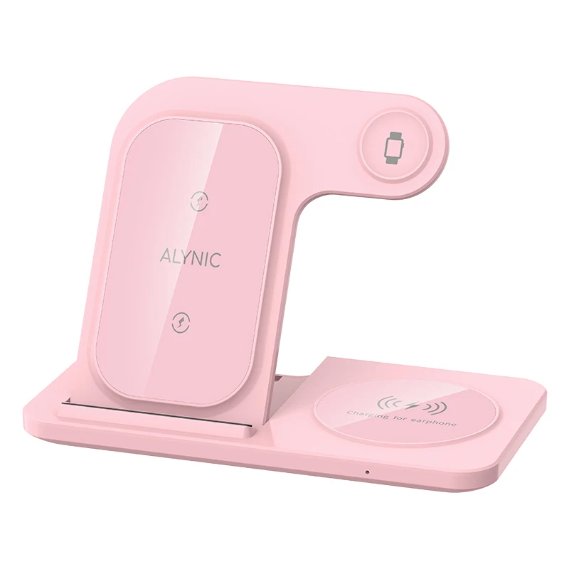 30W LED Fast Wireless Charger Stand 3 in 1 Foldable Charging Station For iPhone 15 14 13 12 11 Apple Watch 9 8 7 6 5 Airpods Pro - Image 10