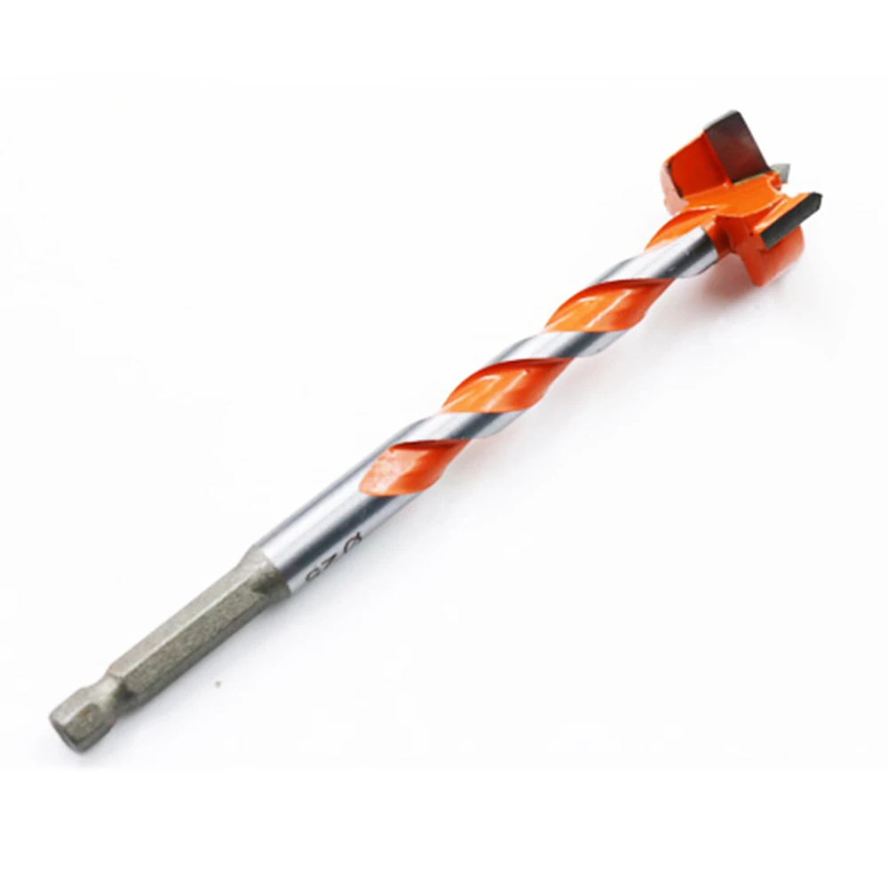 1PC Extended Woodworking Hole Opener Alloy Thread Drill Bit With Hexagonal Handle - Image 6