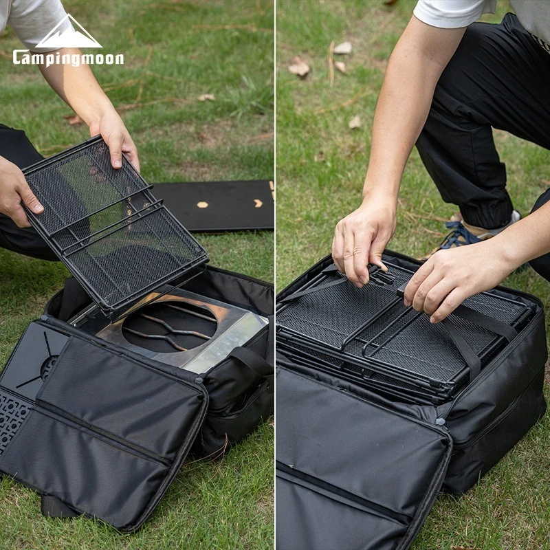 CAMPINGMOON BK-46 Large Capacity Storage Bag Camping IGT Module Collection Storage Bag - Image 4