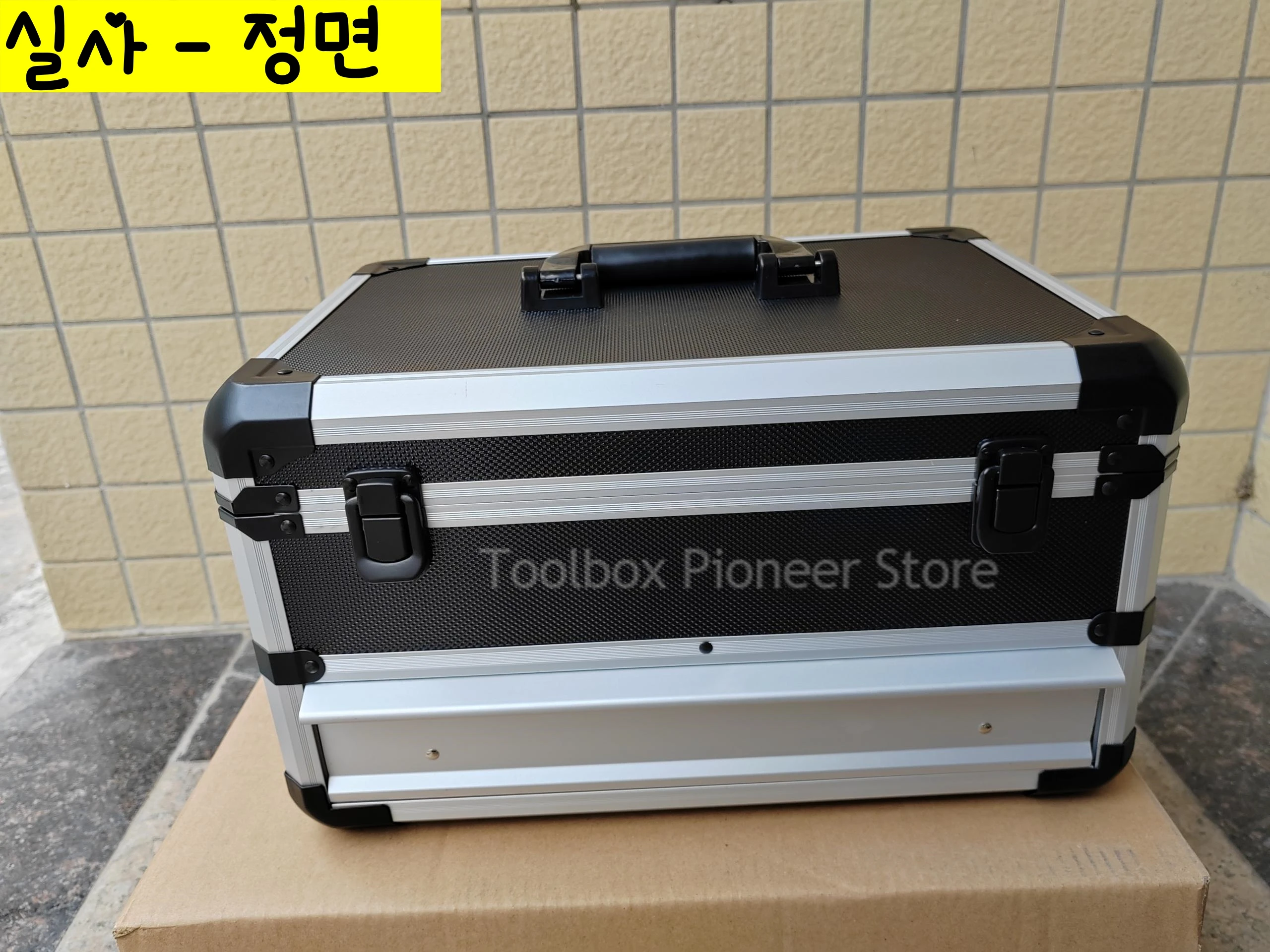 Electric Toolbox Aluminum Case Reinforced Tool Box Organizer Box Large Drawer Tools Storage Case For tools - Image 17