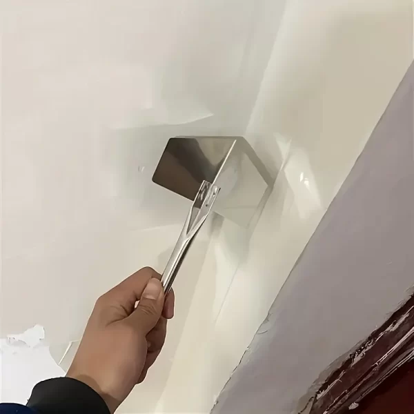 4pcs Stainless Steel Yin and Yang Horn Wall Corner Scraping Putty, Wall Corner Spatula - Image 9