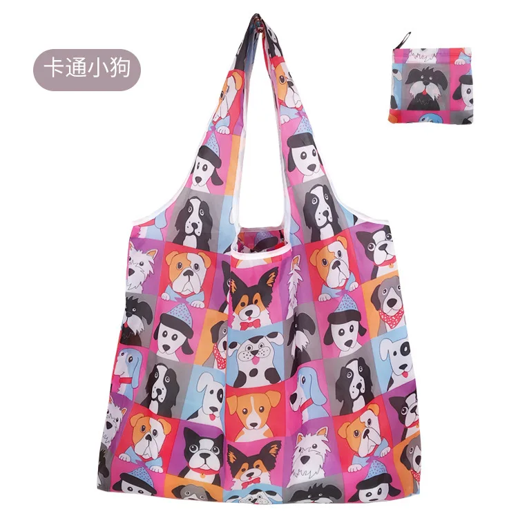 Large Shopping Bag Reusable Eco Bag Grocery Package Beach Toy Storage Bags Shoulder Shopping Pouch - Image 12
