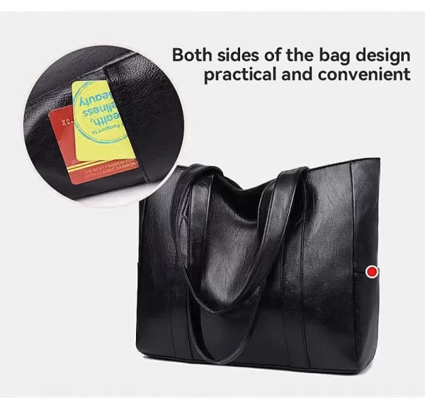 New Vintage Large Capacity Tote Bag - Image 15