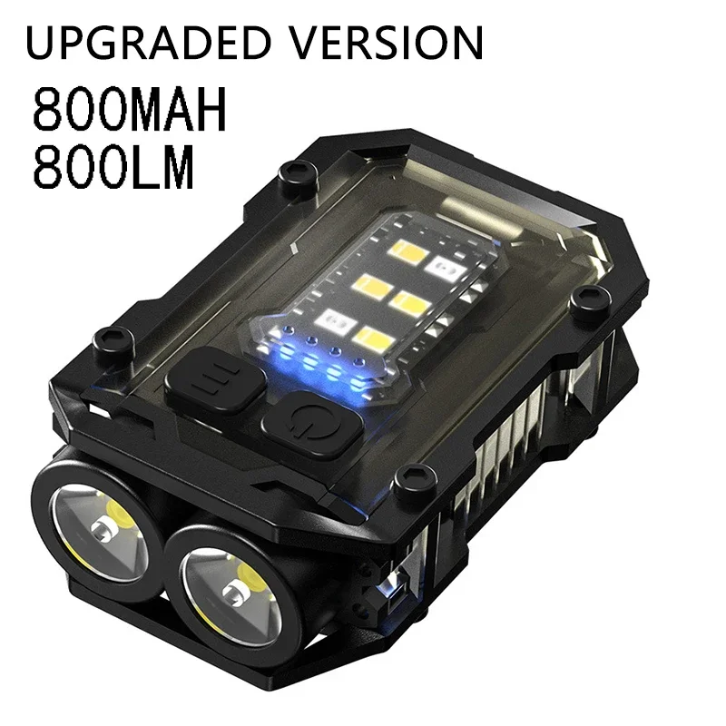 XIWANGFIRE Super Bright Pocket Torch Light LED Multifunctional Linterna Magnetic COB EDC Mini Keychain Flashlight Rechargeable - Image 12