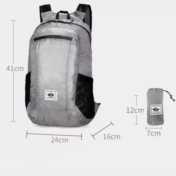 20L Large Capacity Mountaineering Packable Backpack Lightweight - Image 6
