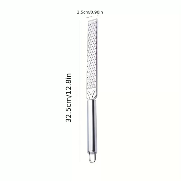 Handheld Cheese Grinder Stainless Steel Garlic Grater Vegetable Fruit Grinder Lemon Zester Citrus Ginger - Image 7