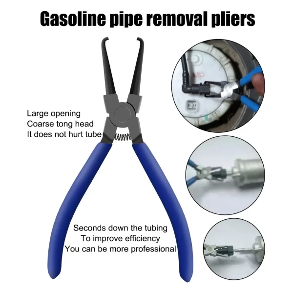 Vise Car Hose Oil Hose Crimping Plier Car Repair Hand Tool R Type Hand-held Tools Water Pipe Clamp Collar Hose Clip Clamp Pliers - Image 10