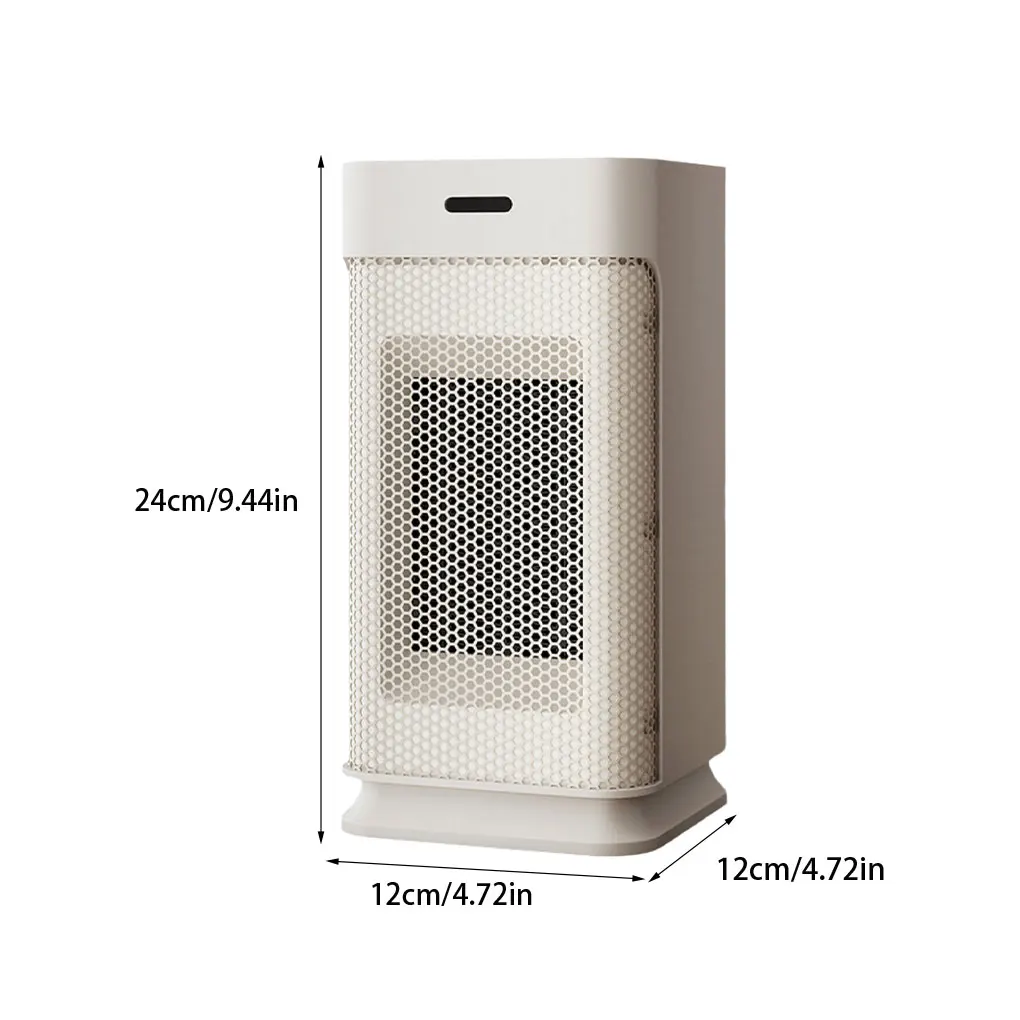 Portable Ceramic Heaters Fan Silent Room Heater with Remote Control Overheat Protection - Image 6