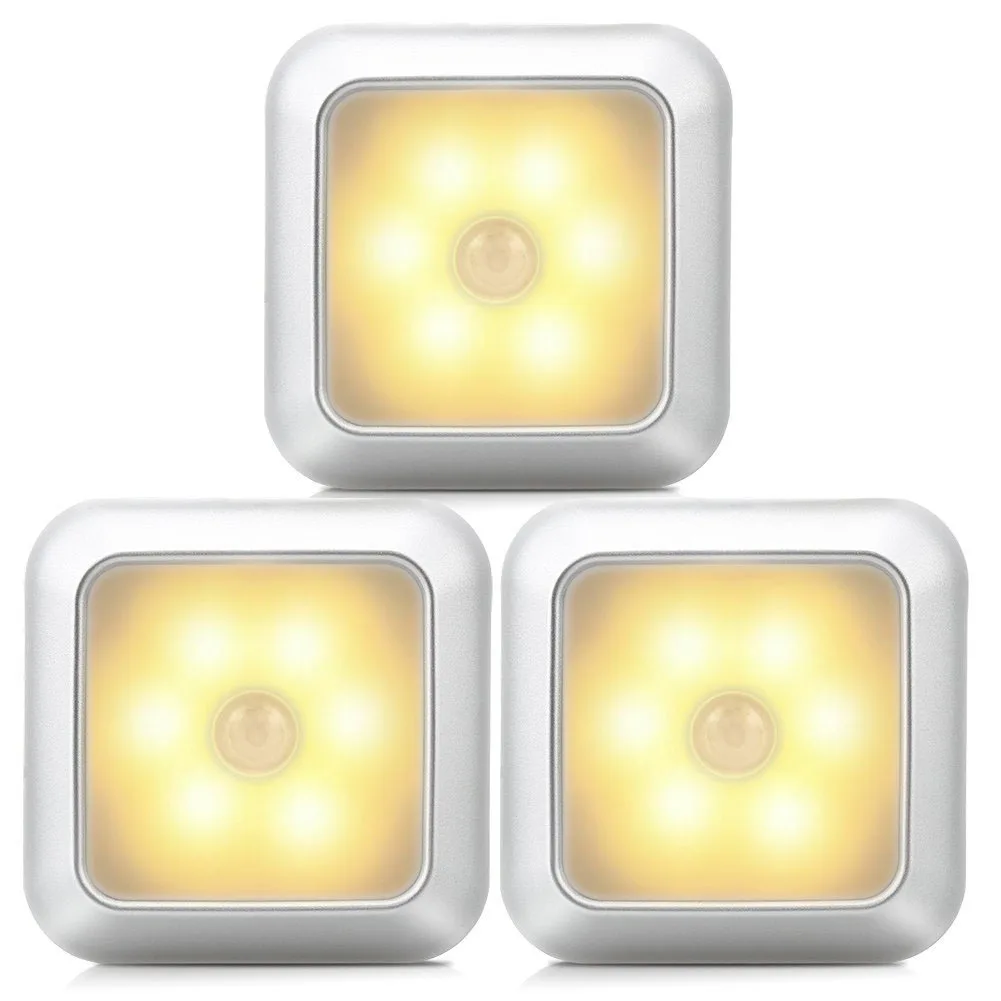 LED Night Light Smart Motion Sensor Night Light 3A Battery-powered - Image 8