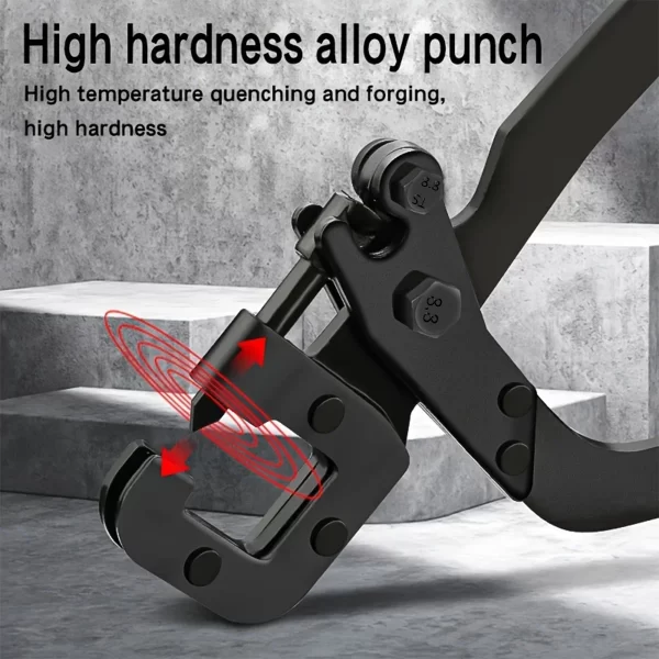 1pc keel pliers light steel keel rivet-free pliers one-handed professional ceiling drilling pliers - Image 13