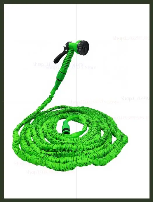 Retractable Magic Garden Hose High Pressure Car Wash Water Gun Watering Device - Image 7