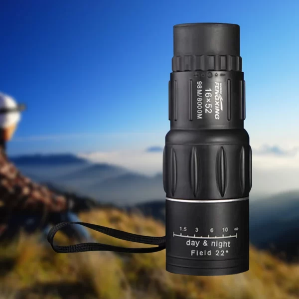16x52 Portable Monocular Telescope 66M/8000M Handheld Monocular HD Optical Telescope - Image 2