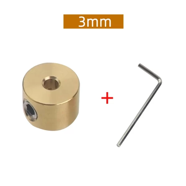 3-12mm Drill Bit Tools Brass Depth Stop Collars Ring Positioner Ring With Hex Wrench - Image 10